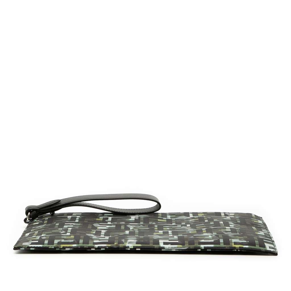 Fendi FF 1974 Nylon Camouflage Wristlet Pouch - 3