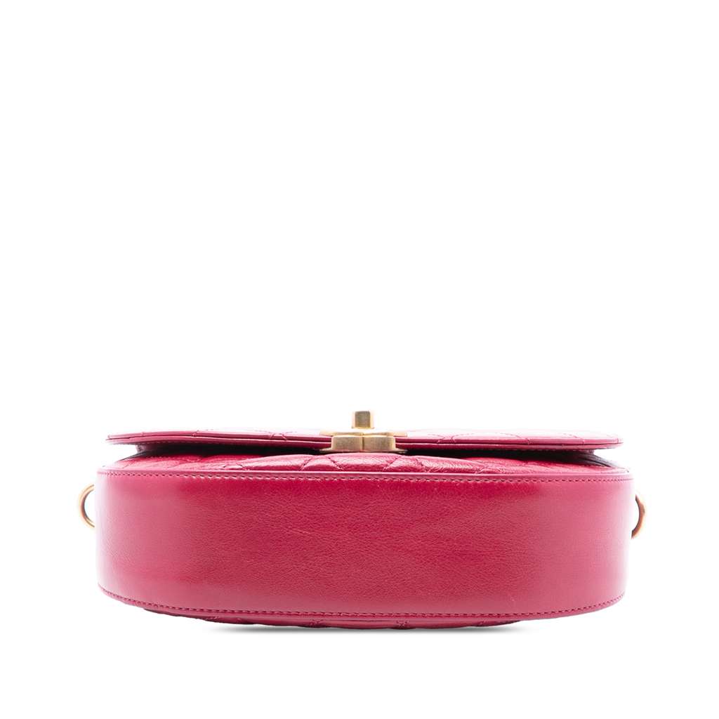 Chanel CC Quilted Shiny Calfskin Single Flap - 3