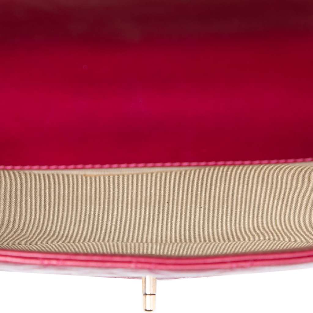 Chanel CC Quilted Shiny Calfskin Single Flap - 4