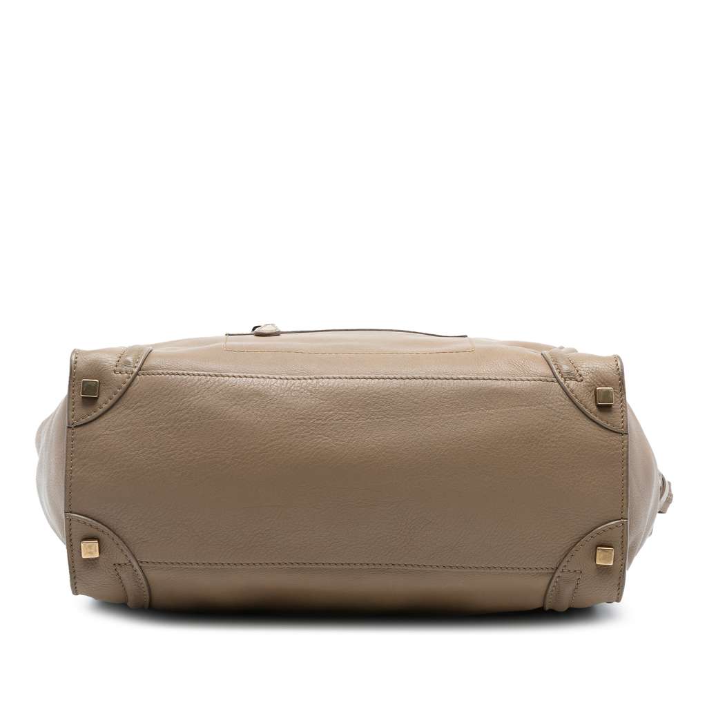 Celine Mini Leather Luggage Tote - 3