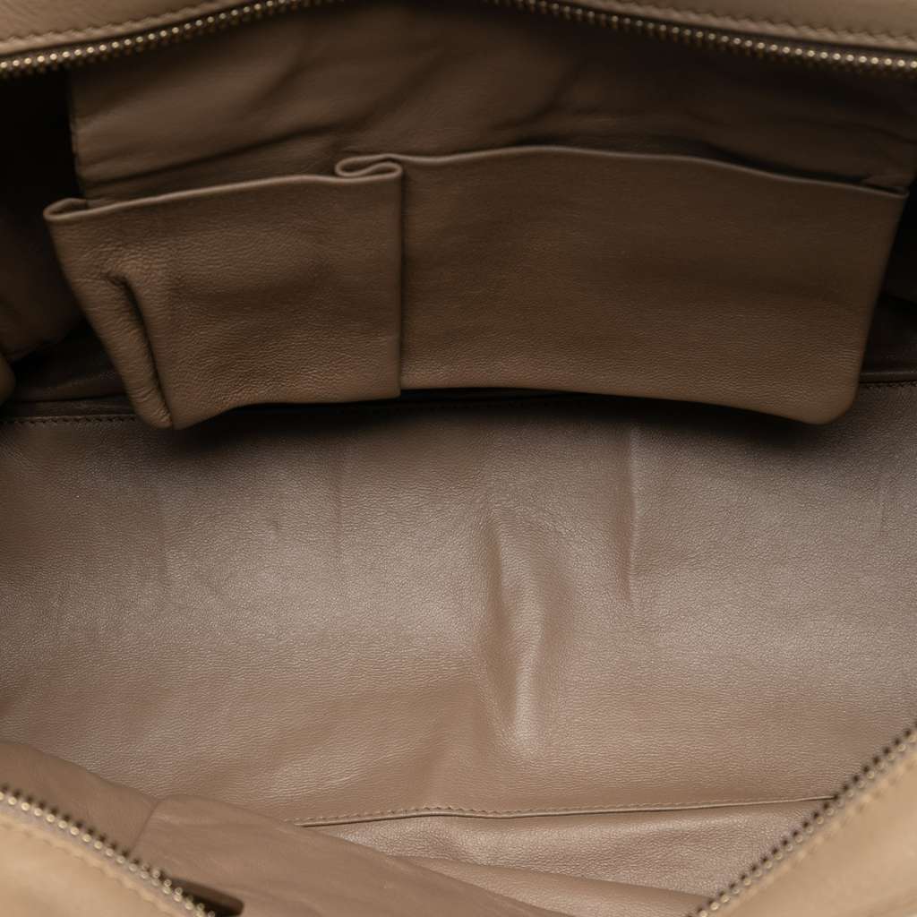 Celine Mini Leather Luggage Tote - 4