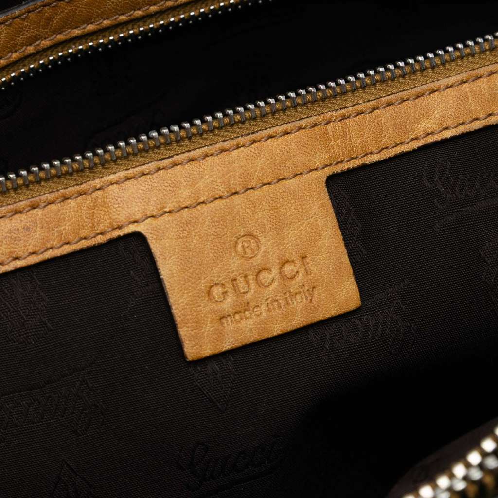 Gucci GG Canvas Bamboo Libeccio Tote - 5