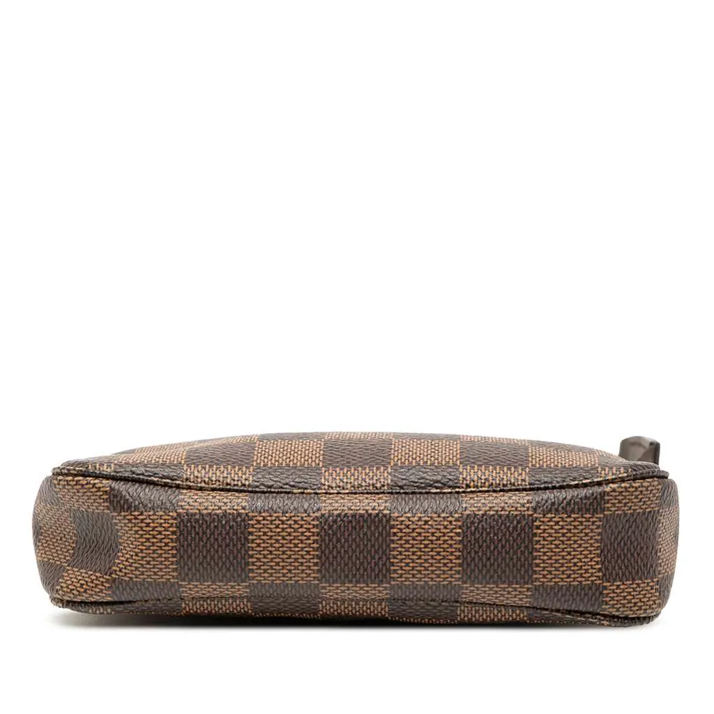 Louis Vuitton Damier Ebene Mini Pochette Accessoires Brown Very good - Inside View