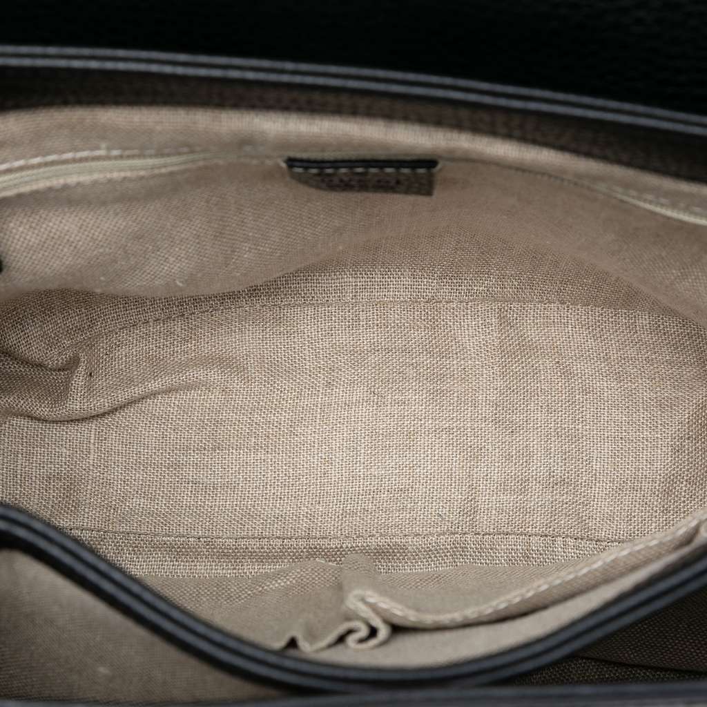 Gucci Medium Dollar Calf Interlocking G Satchel - 4