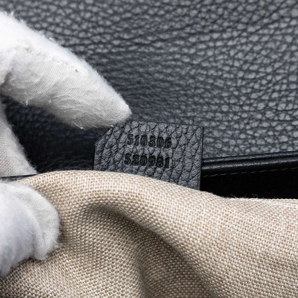 Gucci Medium Dollar Calf Interlocking G Satchel - 5