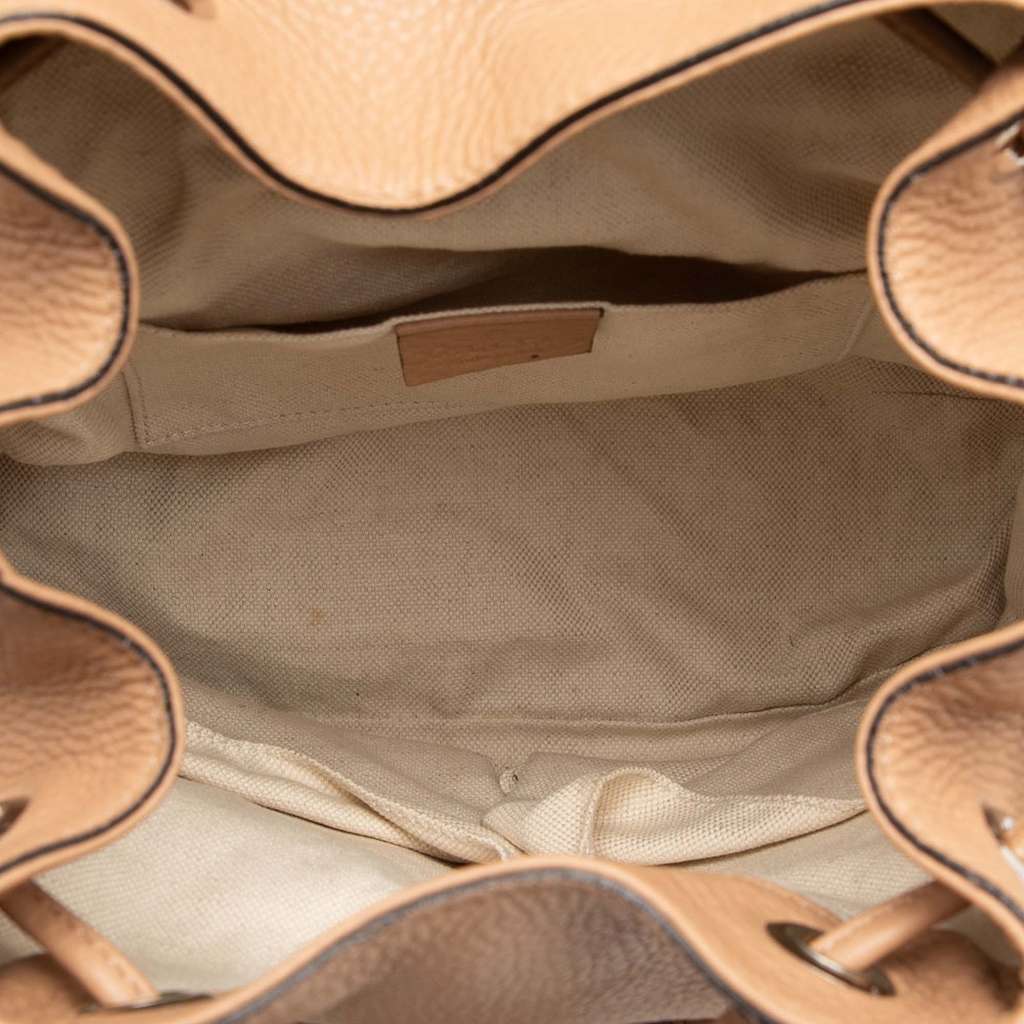 Gucci Leather Bamboo Tassel Backpack - 4