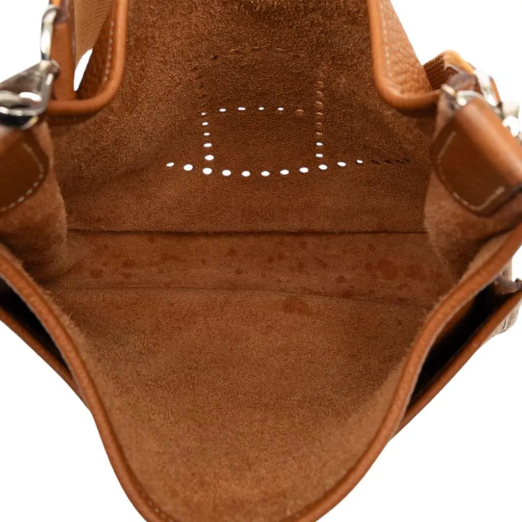 Hermès Clemence Evelyne II 29 Brown Leather Very good - Model View