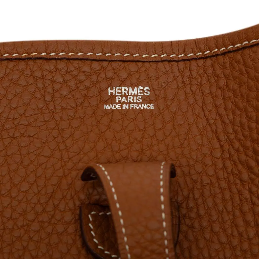 Hermès Clemence Evelyne II 29 Brown Leather Very good - Box View