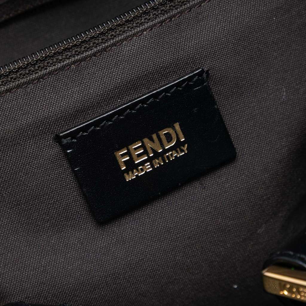Fendi Zucchino Spalmati Chiusura Tote - 5