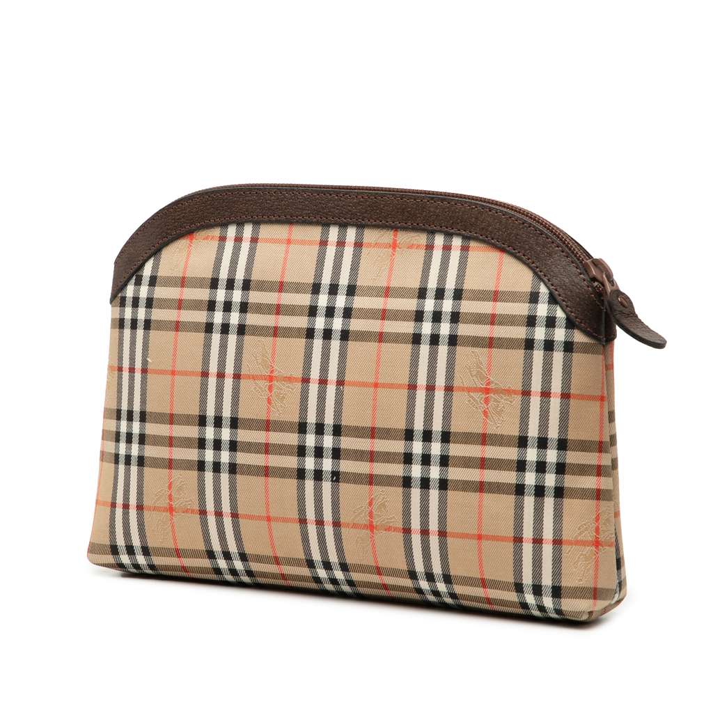 Burberry Haymarket Check Canvas Clutch - 2
