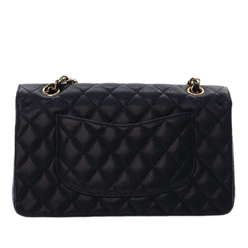 Chanel Medium Classic Caviar Double Flap - 4