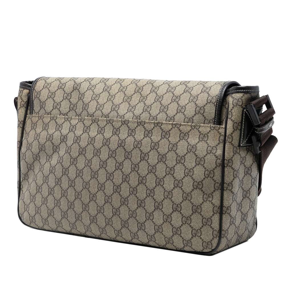 Gucci GG Supreme Interlocking G Crossbody - 2