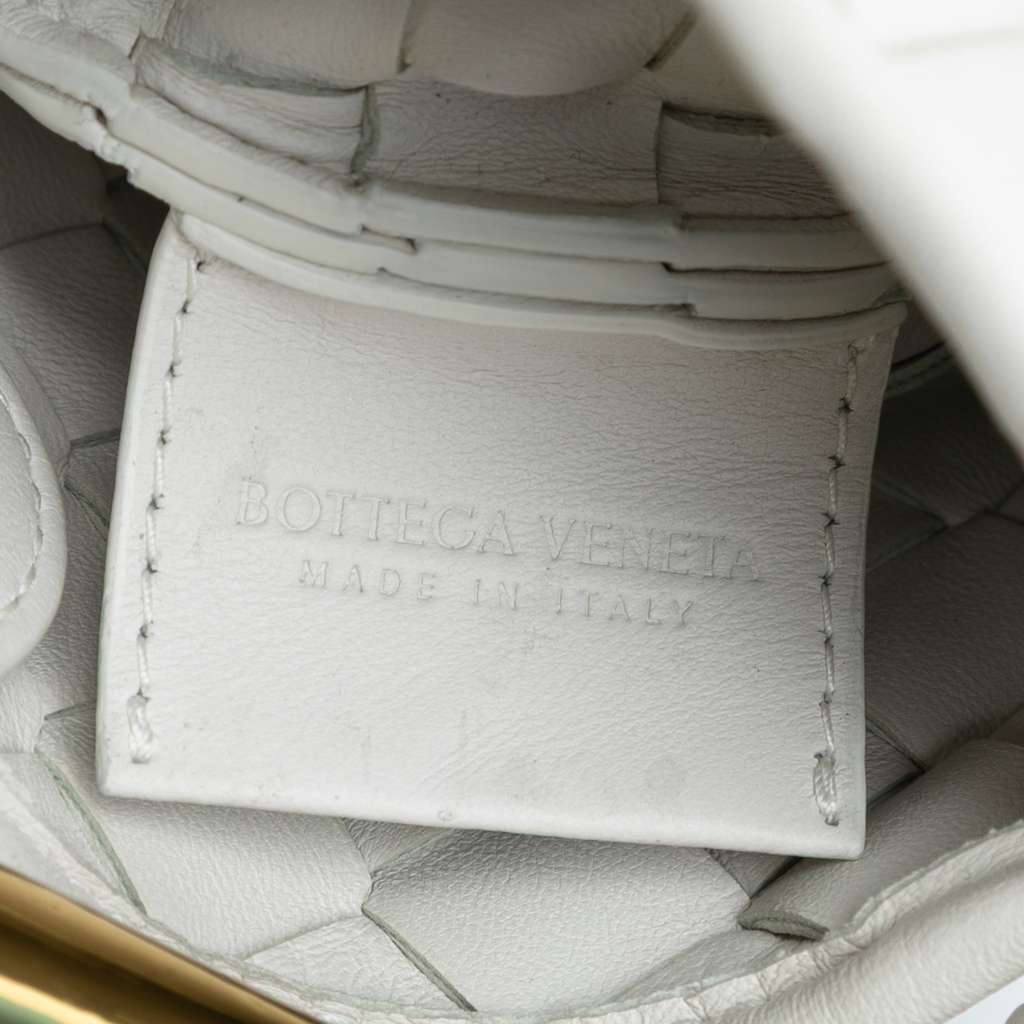 Bottega Veneta Baby Lambskin Intrecciato Sardine - 5