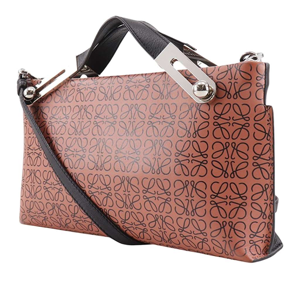 Loewe Small Repeat Anagram Leather Missy Satchel - 2