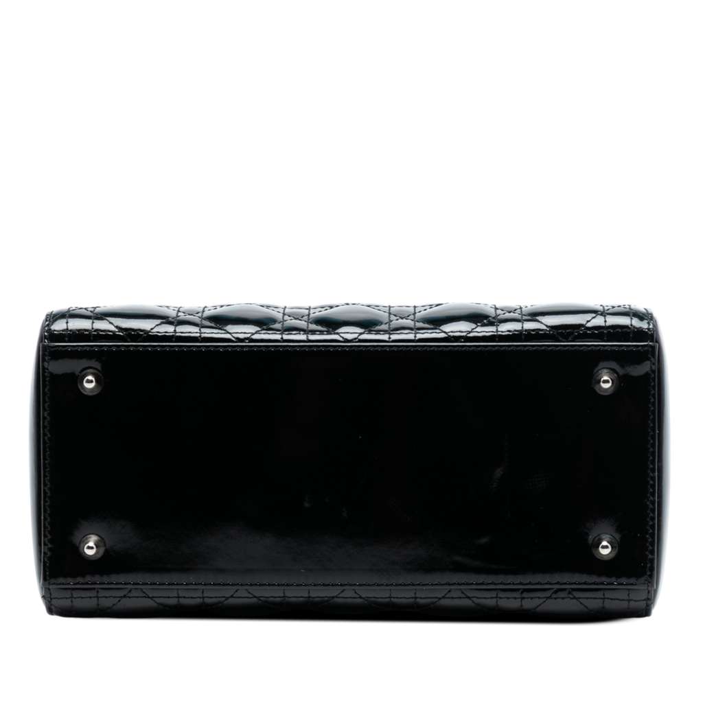 Dior Medium Patent Cannage Lady Dior - 3