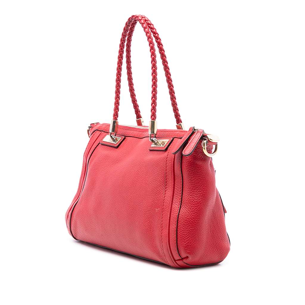 Gucci Pebbled Calfskin Bella Satchel - 2