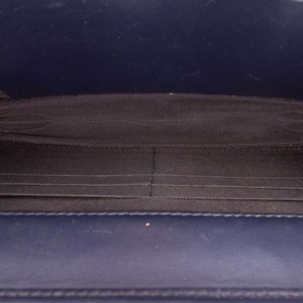 Chanel CC Quilted Lambskin Double Stitch Tassel Wallet On Chain - 4