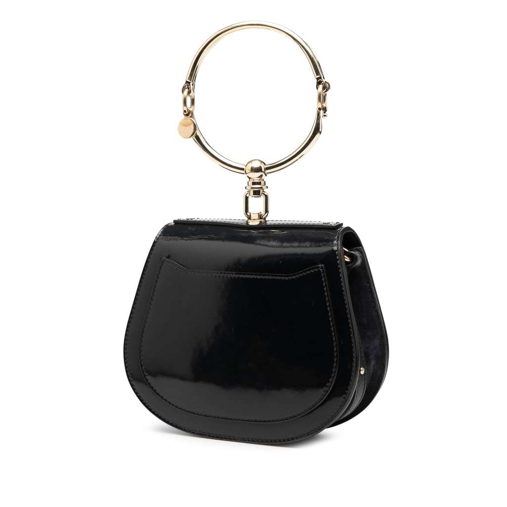 Chloé Small Patent Nile Bracelet Satchel - 2