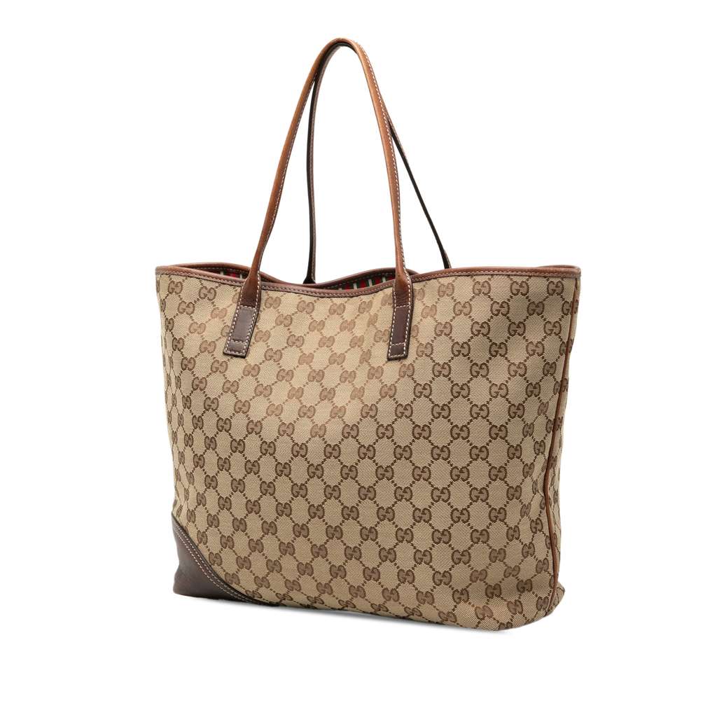Gucci Large GG Canvas New Britt Tote - 2