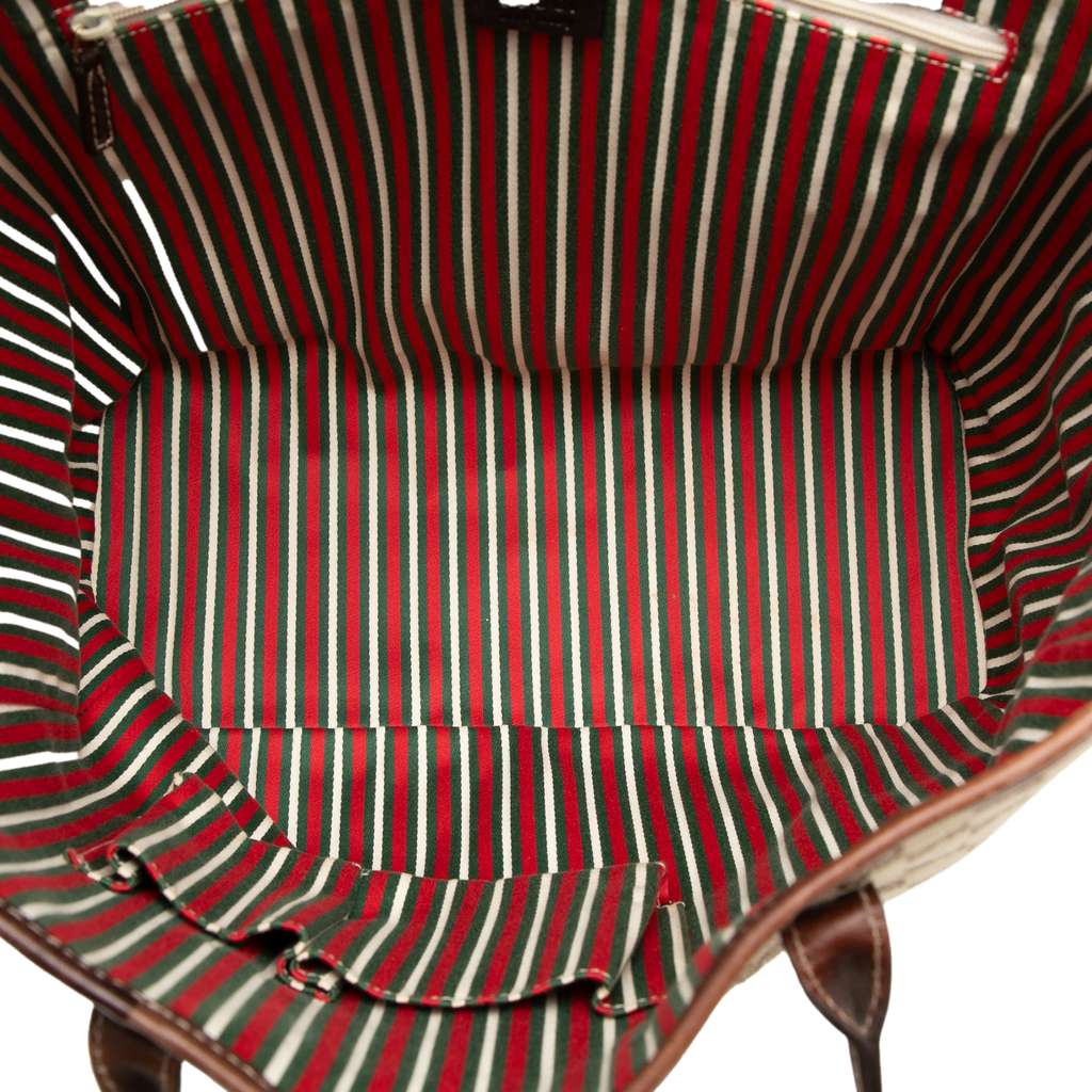 Gucci Large GG Canvas New Britt Tote - 4