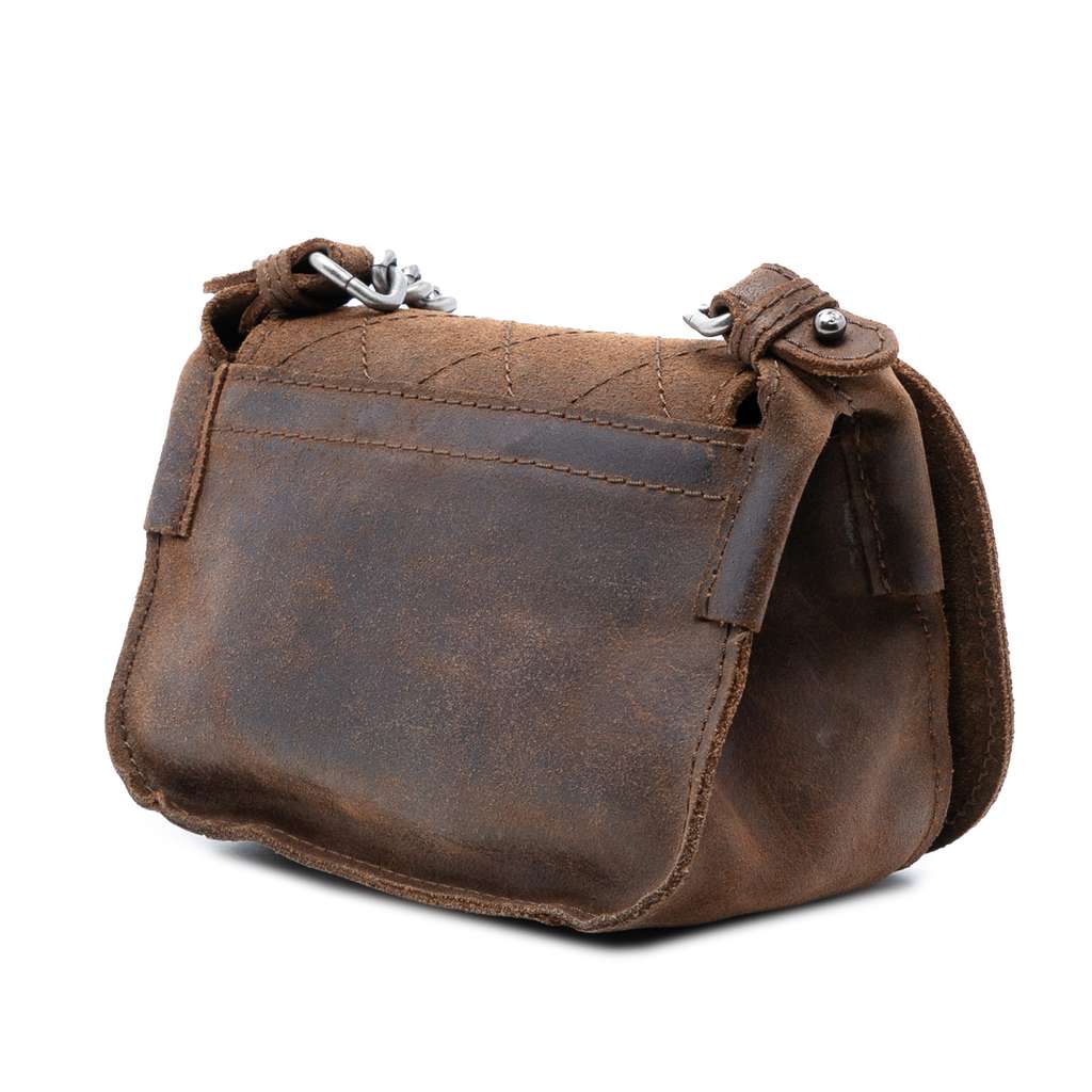 Chanel Paris Edinburgh Mini Quilted Suede Highlander Flap - 2