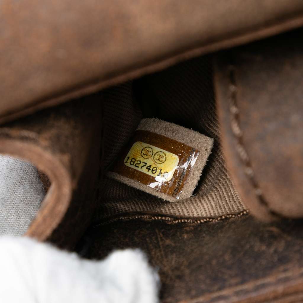 Chanel Paris Edinburgh Mini Quilted Suede Highlander Flap - 5