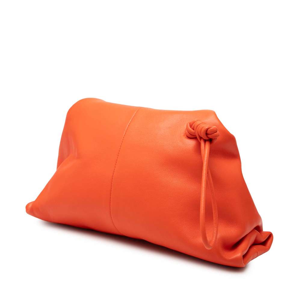 Bottega Veneta Lambskin Trine Fold Over Clutch - 2
