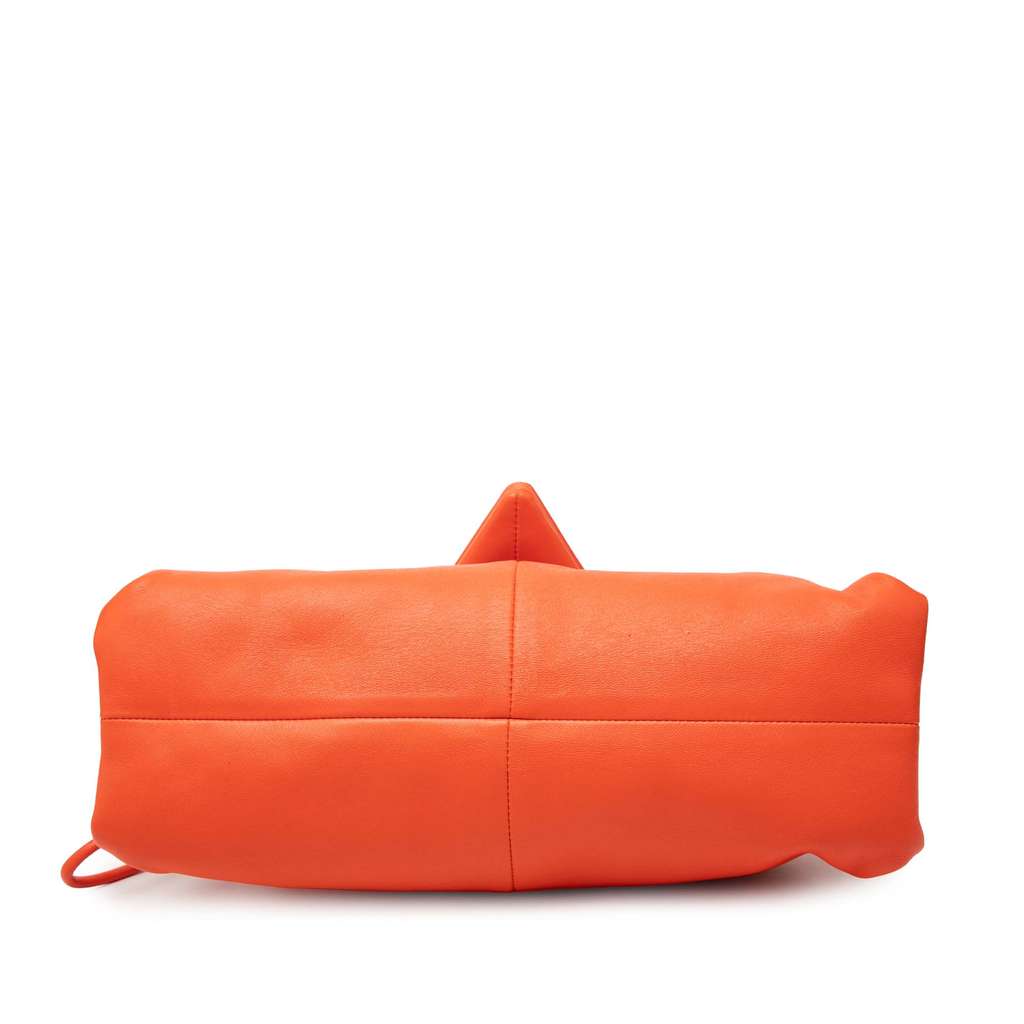 Bottega Veneta Lambskin Trine Fold Over Clutch - 3