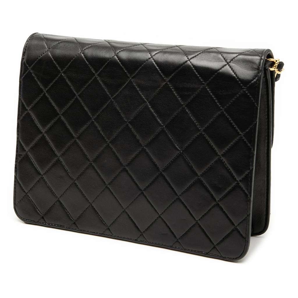 Chanel Small CC Quilted Lambskin Single Flap - 2
