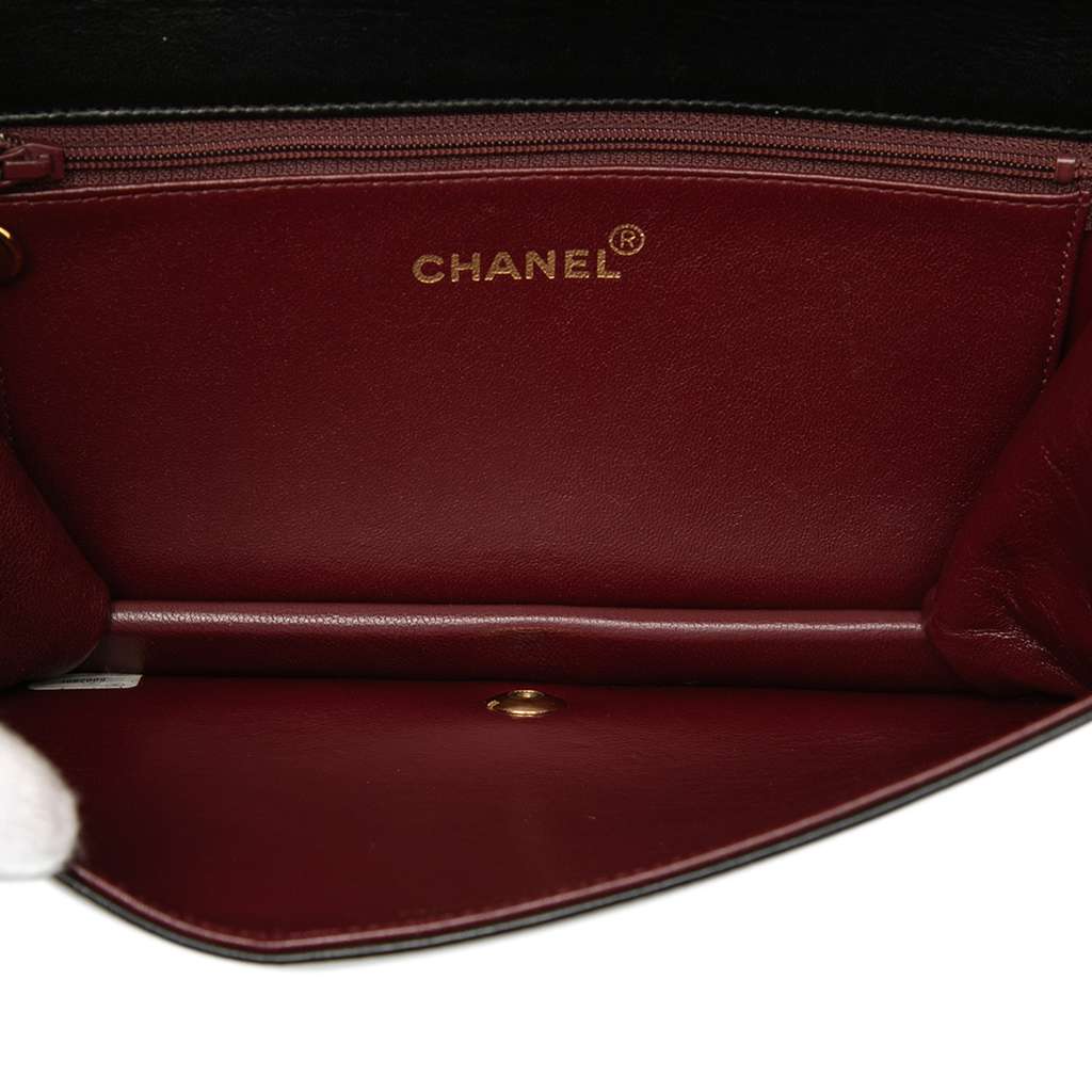Chanel CC Quilted Lambskin Full Single Flap - 4