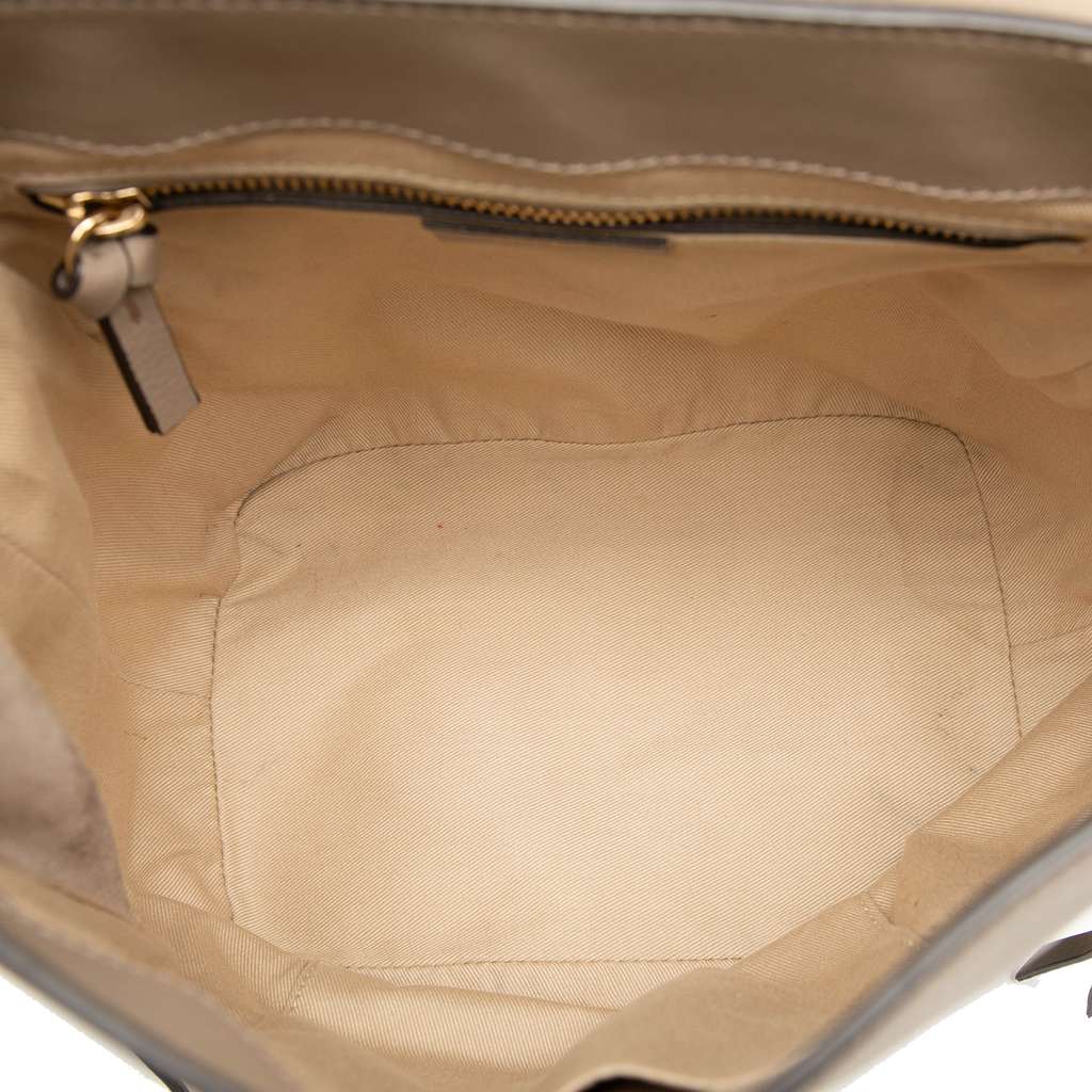 Chloé Medium Calfskin and Suede Faye Backpack - 4