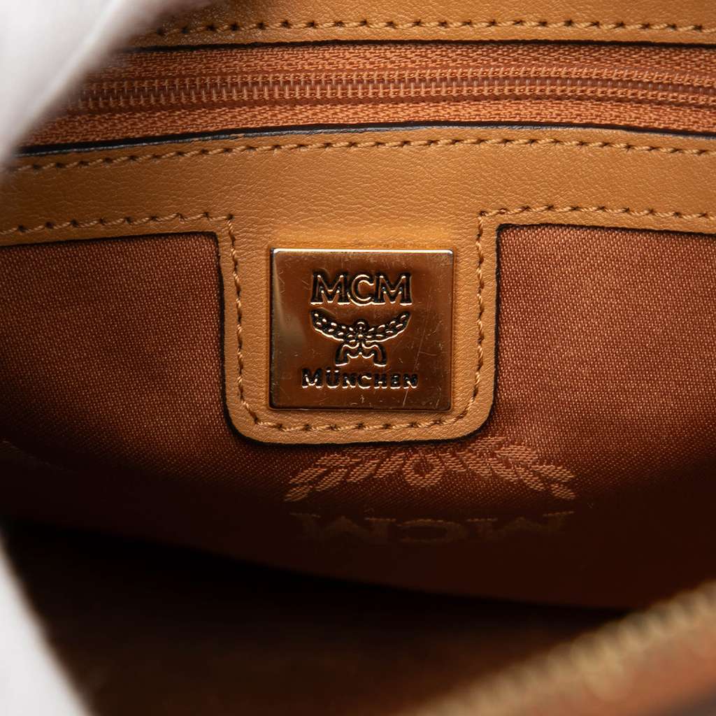 Mcm Visetos Coated Canvas Satchel - 5