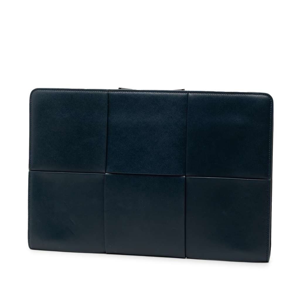 Bottega Veneta Large Leather Maxi Intrecciato Document Case - 2