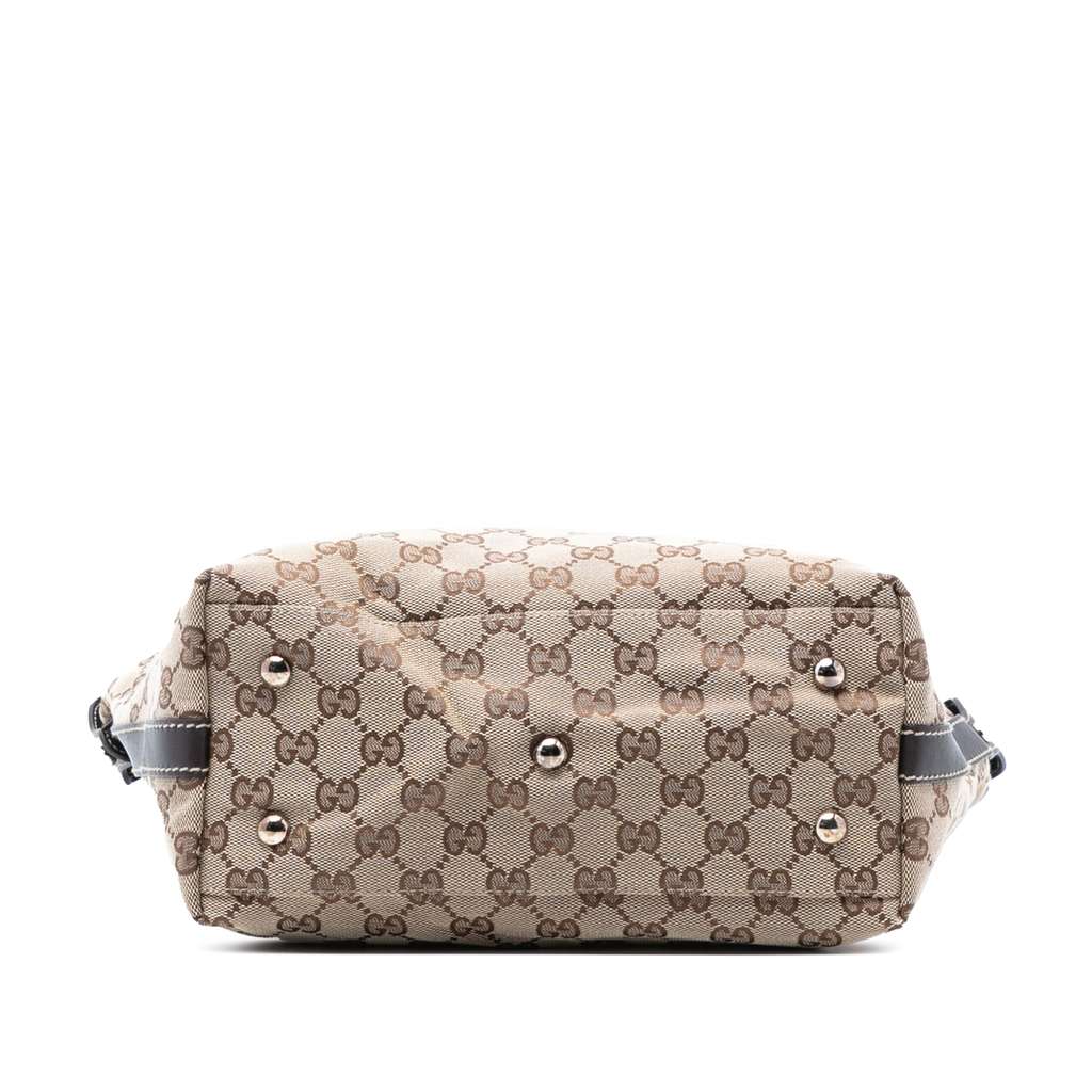 Gucci Medium GG Canvas Web Match Ball Tote - 3