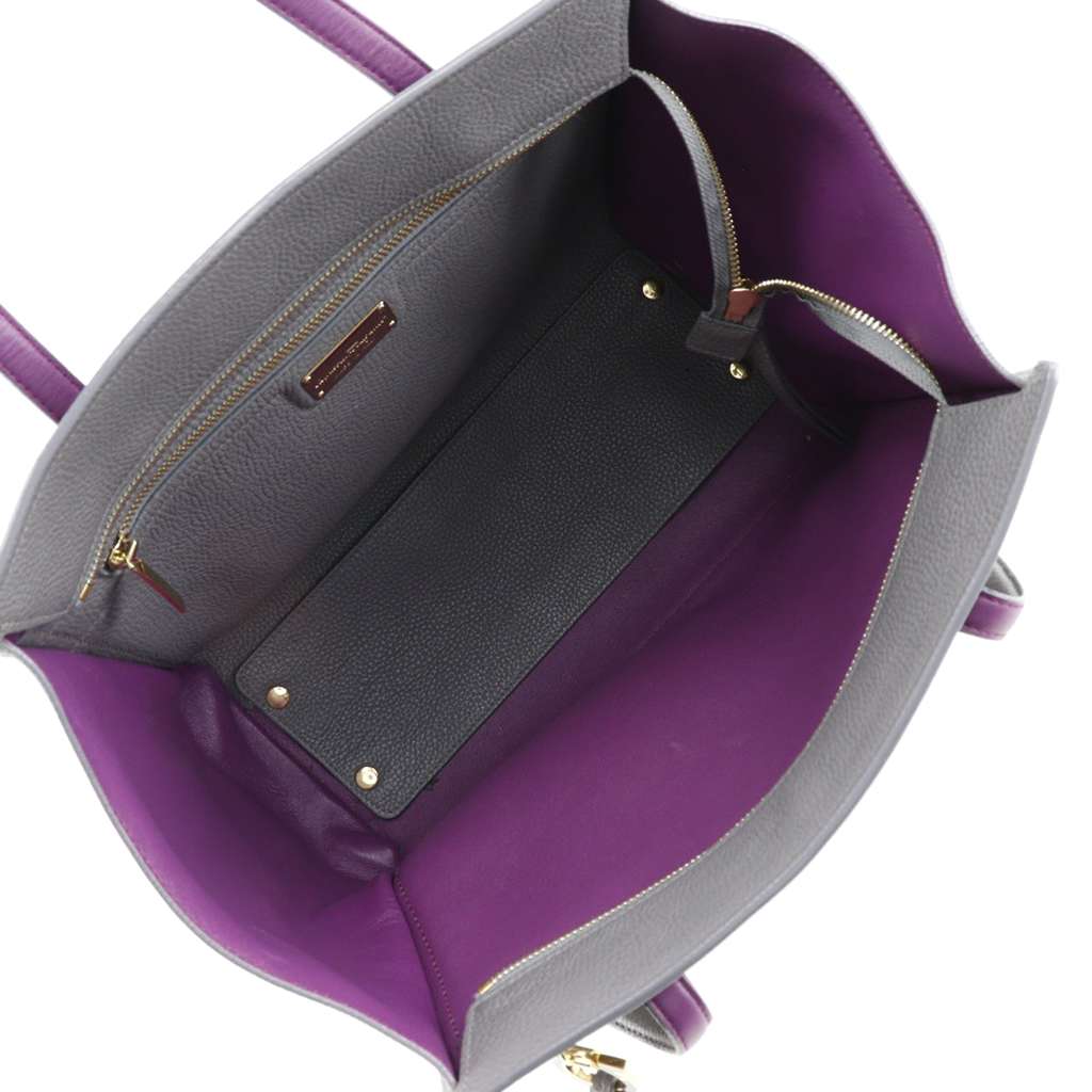 Salvatore Ferragamo Medium Pebbled Calfskin Amy Tote - 3