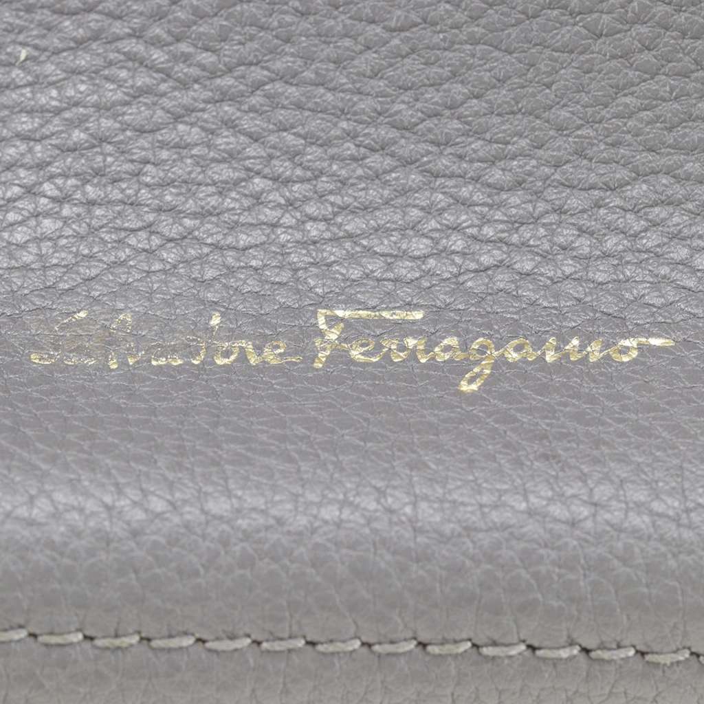 Salvatore Ferragamo Medium Pebbled Calfskin Amy Tote - 4