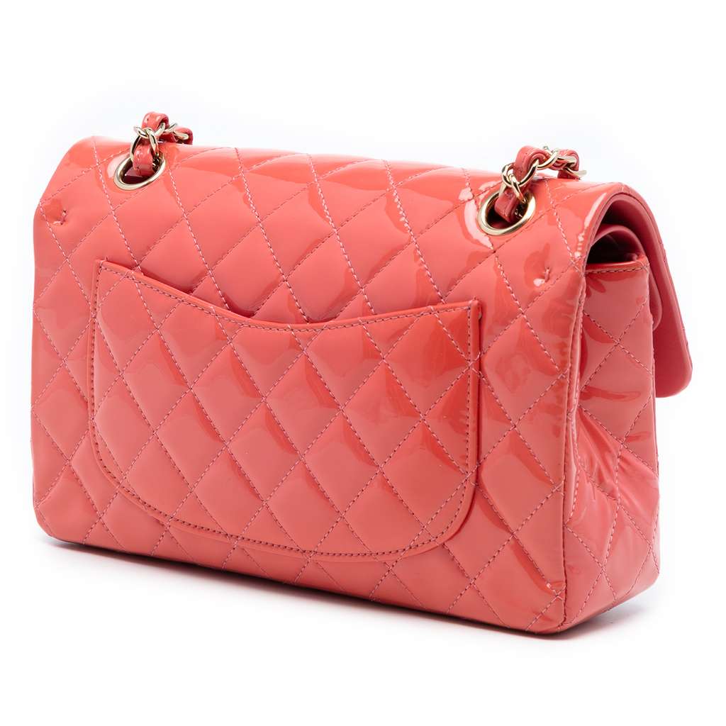 Chanel Small Classic Patent Double Flap - 2