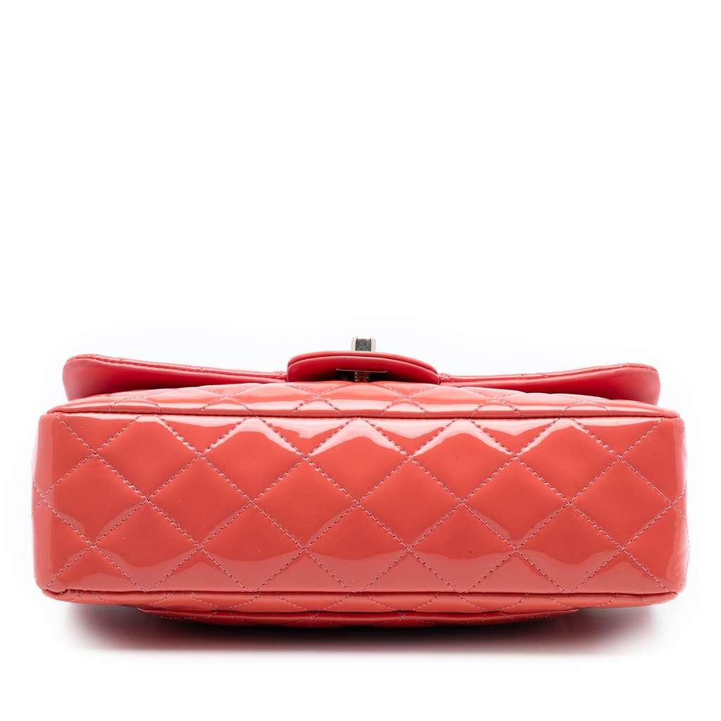 Chanel Small Classic Patent Double Flap - 3