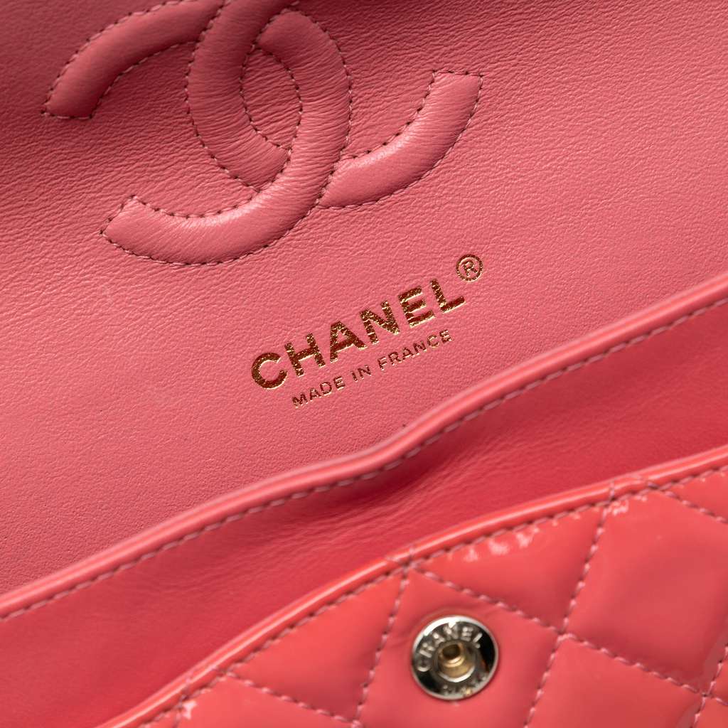 Chanel Small Classic Patent Double Flap - 5