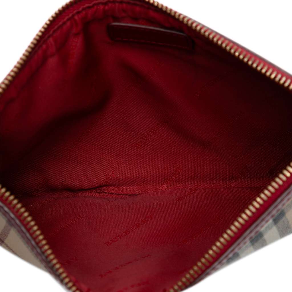 Burberry Haymarket Check Coated Canvas Peyton Crossbody - 4