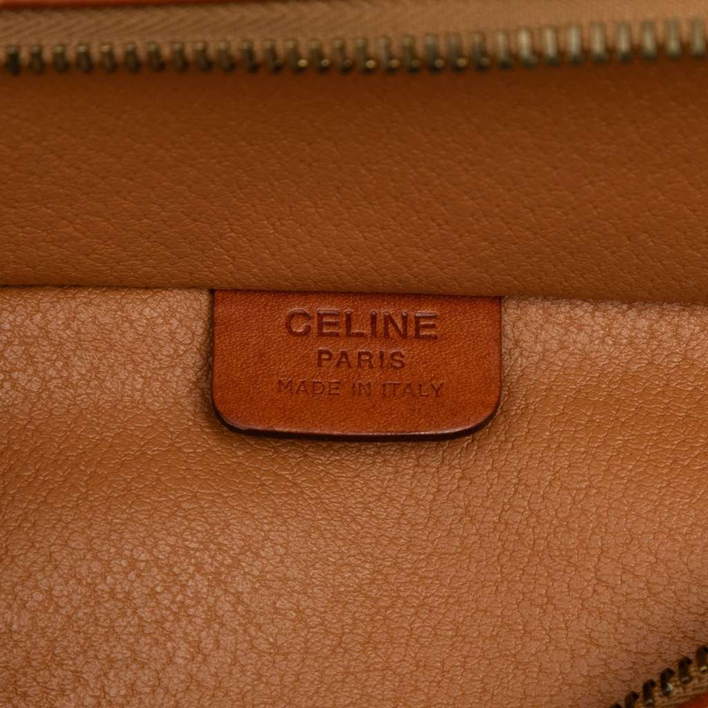 Celine Macadam Coated Canvas Vanity Bag - 5