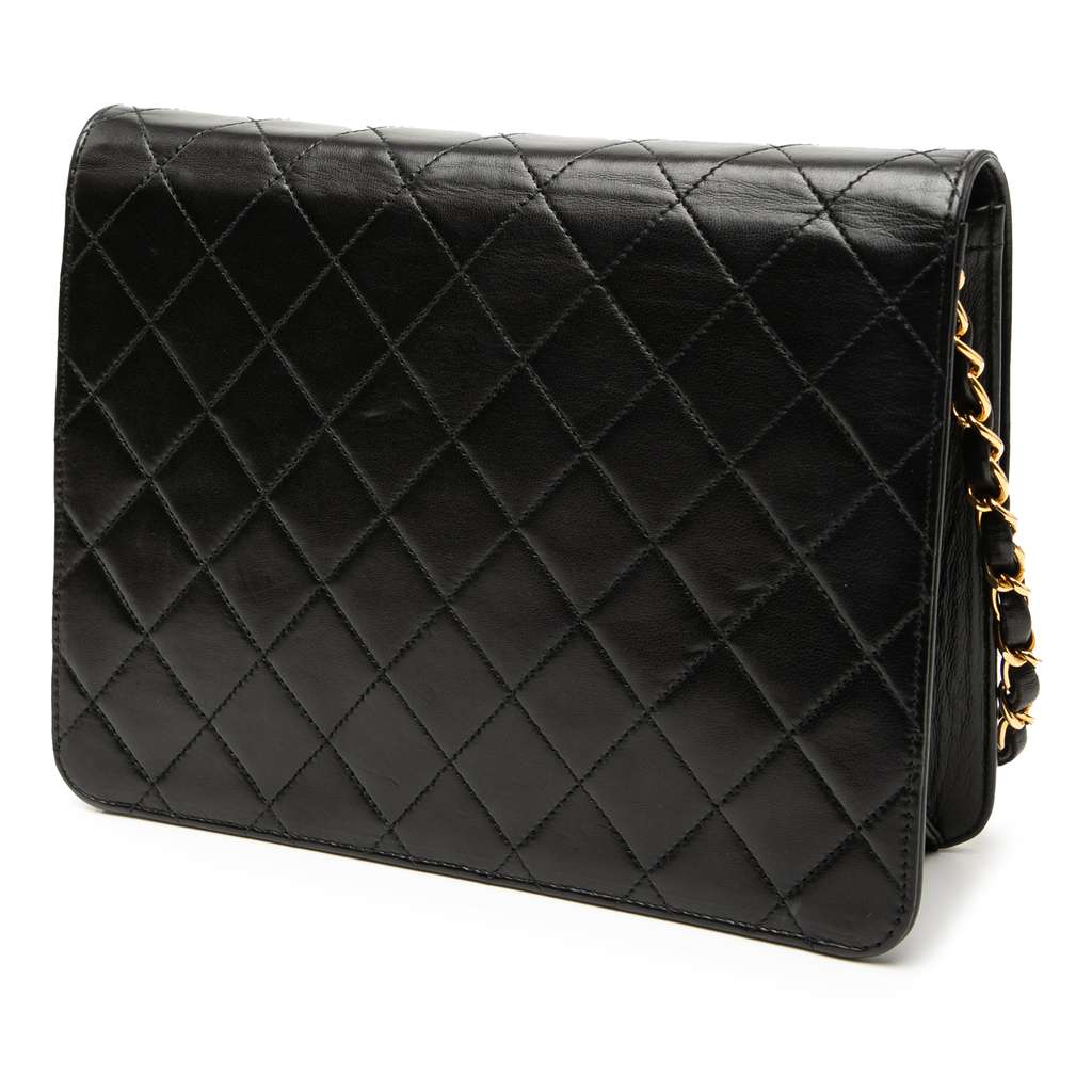 Chanel Small CC Quilted Lambskin Single Flap - 2
