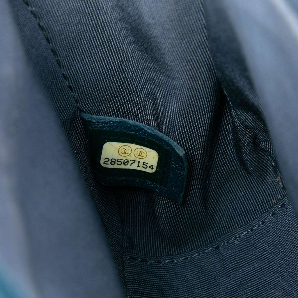 Chanel Small Quilted Calfskin Chain Infinity Top Handle Flap - 5