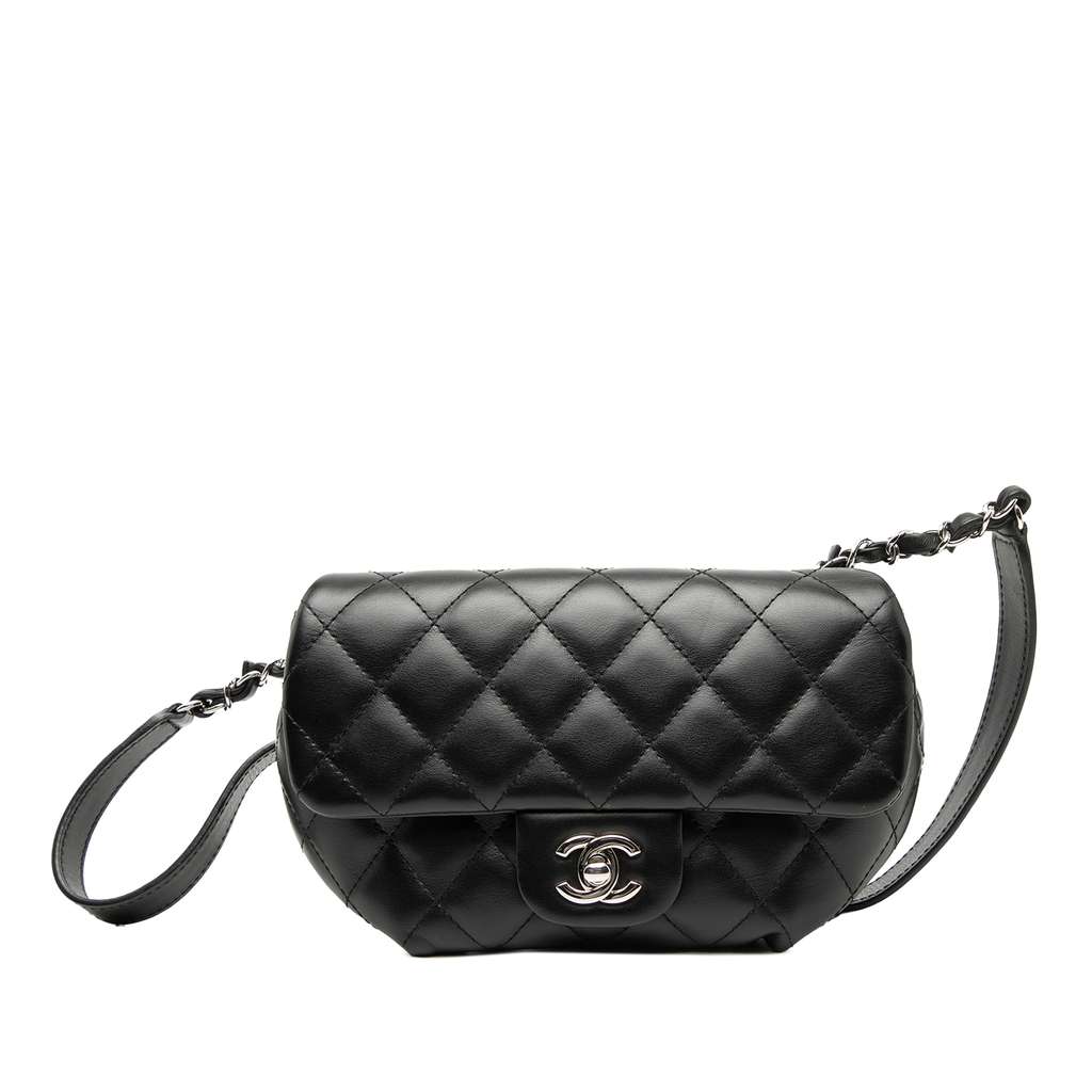 Chanel CC Quilted Calfskin Uniform Flap Belt Bag