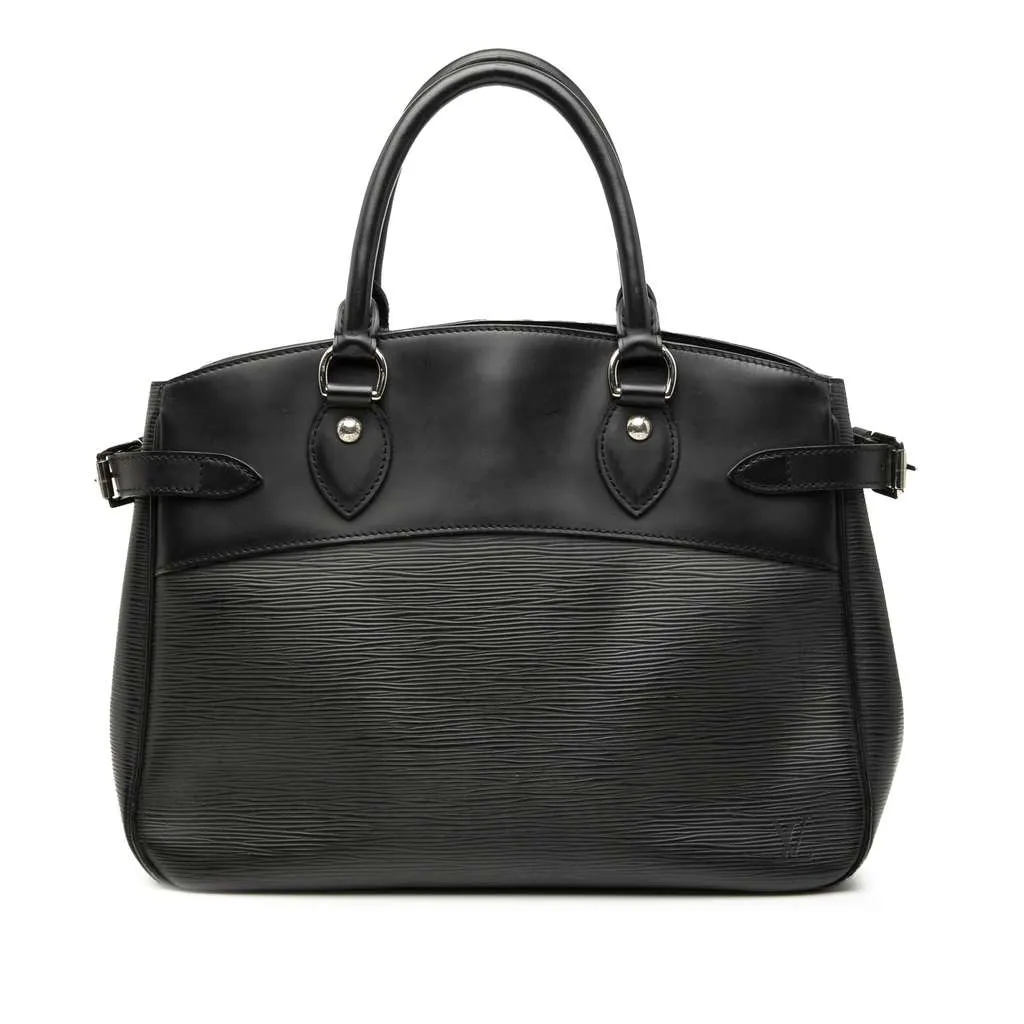 Louis Vuitton Epi Passy PM Black Leather Very good - Front View