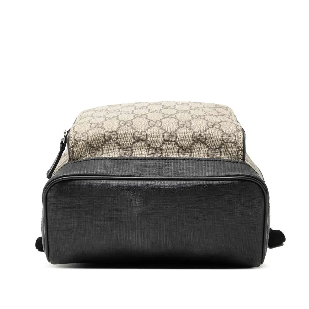 Gucci Small GG Supreme Eden Day Backpack Brown Canvas Very good - Inside View