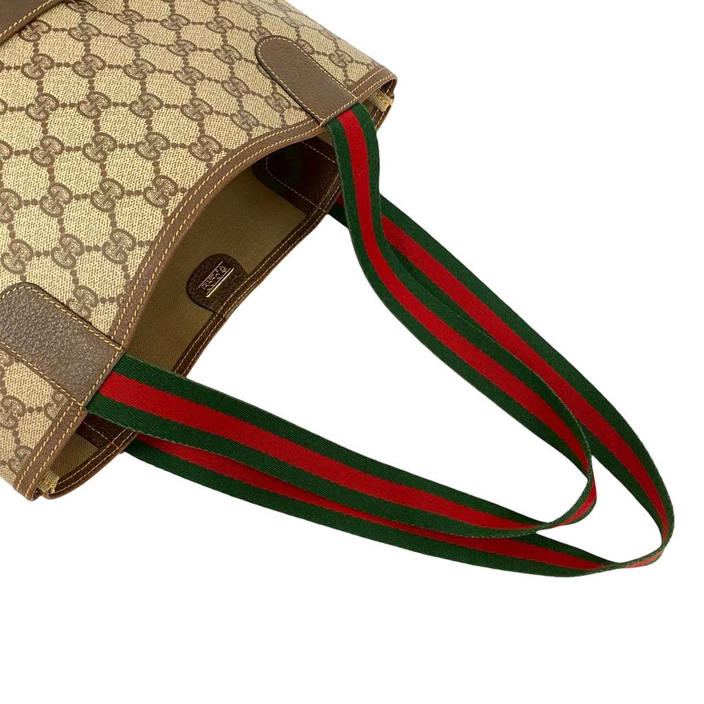 Gucci GG Supreme Web Tote - 5