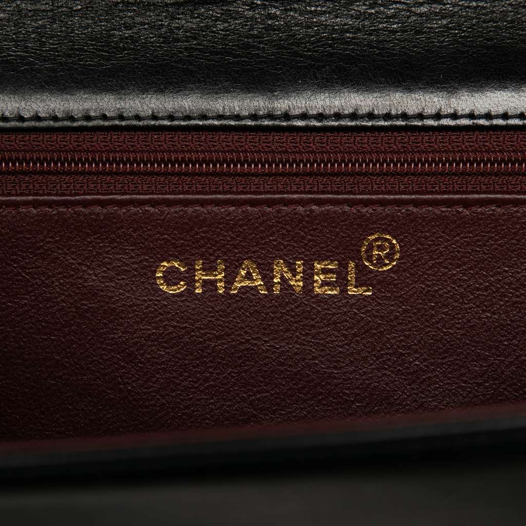 Chanel CC Quilted Lambskin Full Single Flap - 5