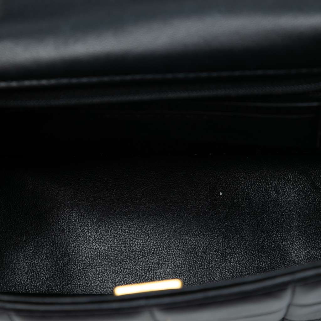 Chanel Mini Square Lambskin Resin Crystal Monacoco Flap - 4