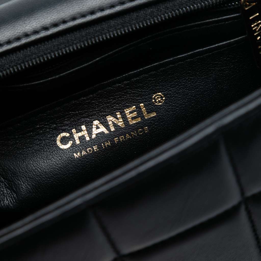 Chanel Mini Square Lambskin Resin Crystal Monacoco Flap - 5